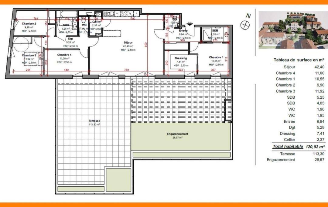 Annonces VILLETTE D ANTHON : Appartement | MONTLUEL (01120) | 121 m2 | 580 000 € 
