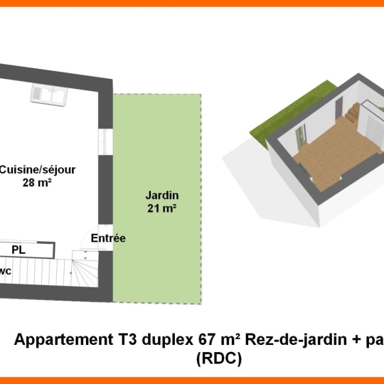  Annonces VILLETTE D ANTHON : Appartement | MONTLUEL (01120) | 67 m2 | 230 000 &euro; 