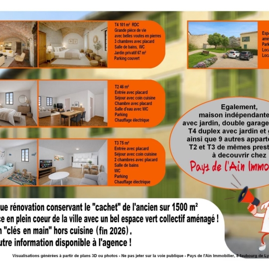  Annonces VILLETTE D ANTHON : Programme Neuf | MONTLUEL (01120) | 0 m2 | 0 &euro; 
