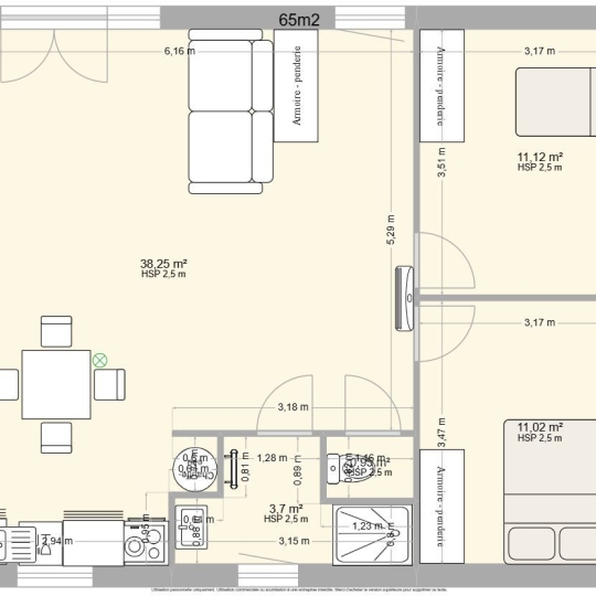  Annonces VILLETTE D ANTHON : Maison / Villa | GENAS (69740) | 65 m2 | 319 900 &euro; 