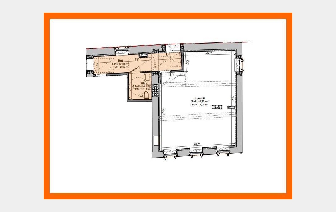 Annonces VILLETTE D ANTHON : Commerces | MONTLUEL (01120) | 49 m2 | 112 500 &euro; 