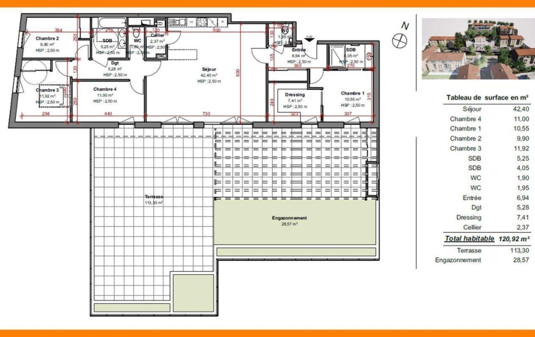 Annonces VILLETTE D ANTHON : Appartement | MONTLUEL (01120) | 121 m2 | 580 000 &euro; 