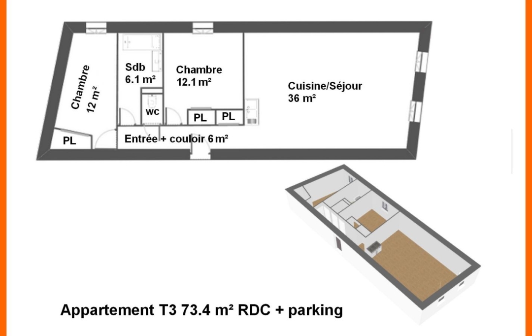 Annonces VILLETTE D ANTHON : Appartement | MONTLUEL (01120) | 73 m2 | 220 000 &euro; 