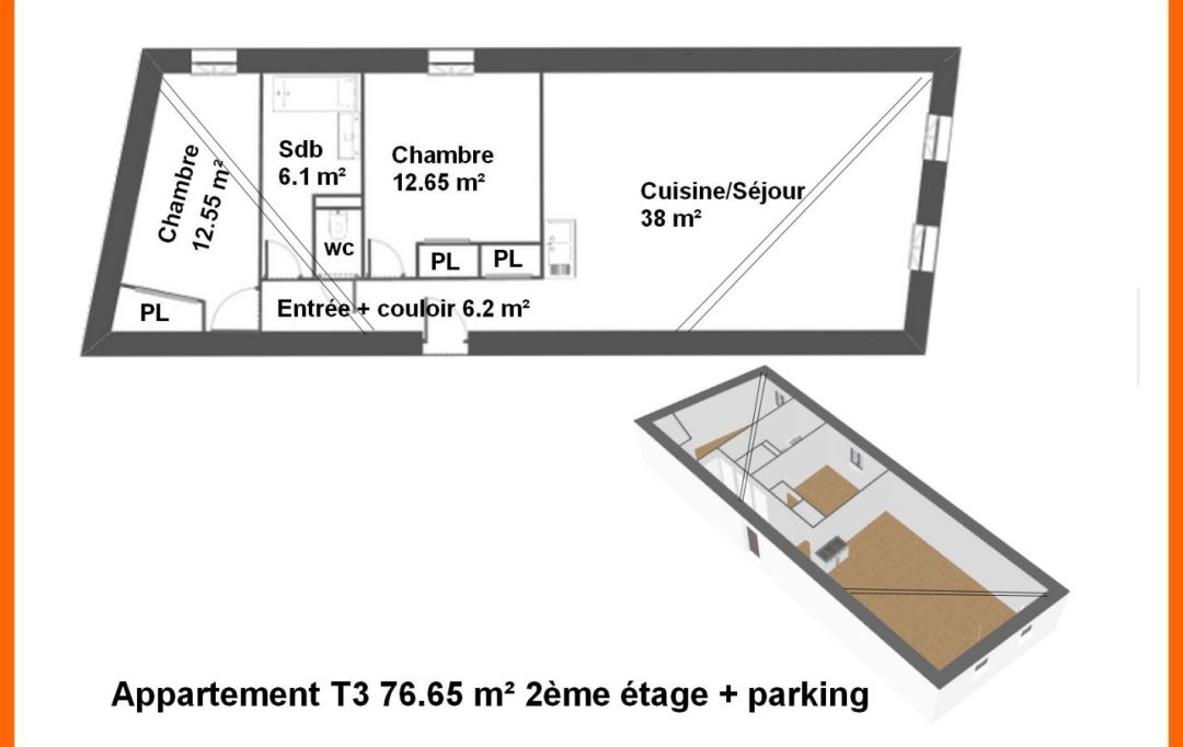 Annonces VILLETTE D ANTHON : Appartement | MONTLUEL (01120) | 76 m2 | 225 000 &euro; 