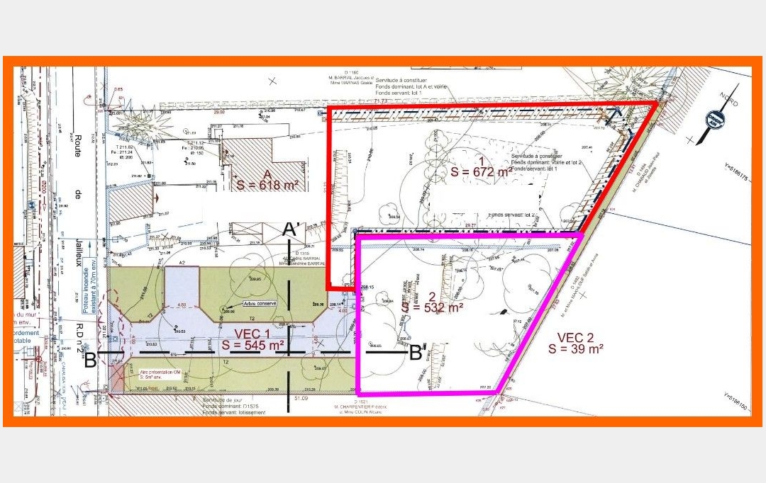 Annonces VILLETTE D ANTHON : Terrain | MONTLUEL (01120) | 0 m2 | 179 000 &euro; 